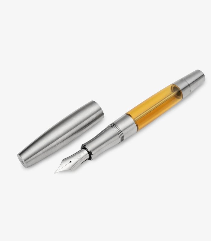 Gravitas Monster Raw Grade 5 Titanium Machined Fountain Pen