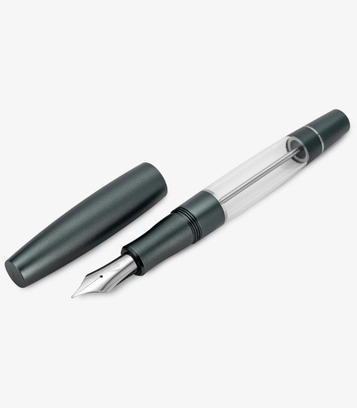 Gravitas Monster Aluminium Dark Olive Grey Fountain Pen