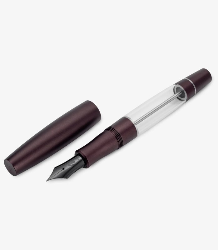 Gravitas Monster Aluminium Cherry Velvet Fountain Pen