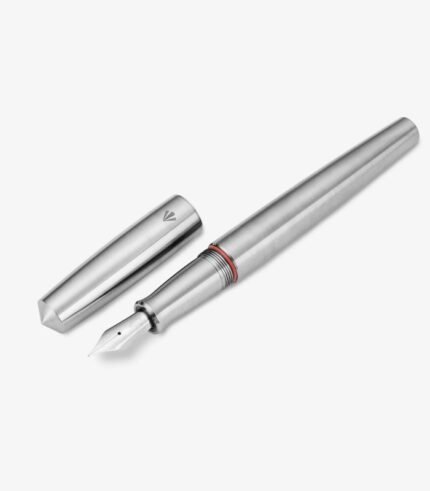 Gravitas Sentry Raw Titanium Fountain Pen