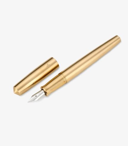 Gravitas Sentry Raw Aluminium Bronze Fountain Pen