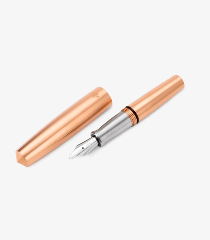 Gravitas Pocket Raw Copper Fountain Pen