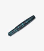 Gravitas Pocket Aluminium Teal Splash Fountain Pen