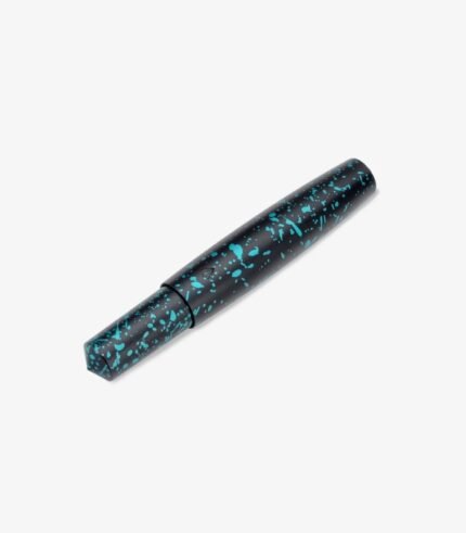 Gravitas Pocket Aluminium Teal Splash Fountain Pen