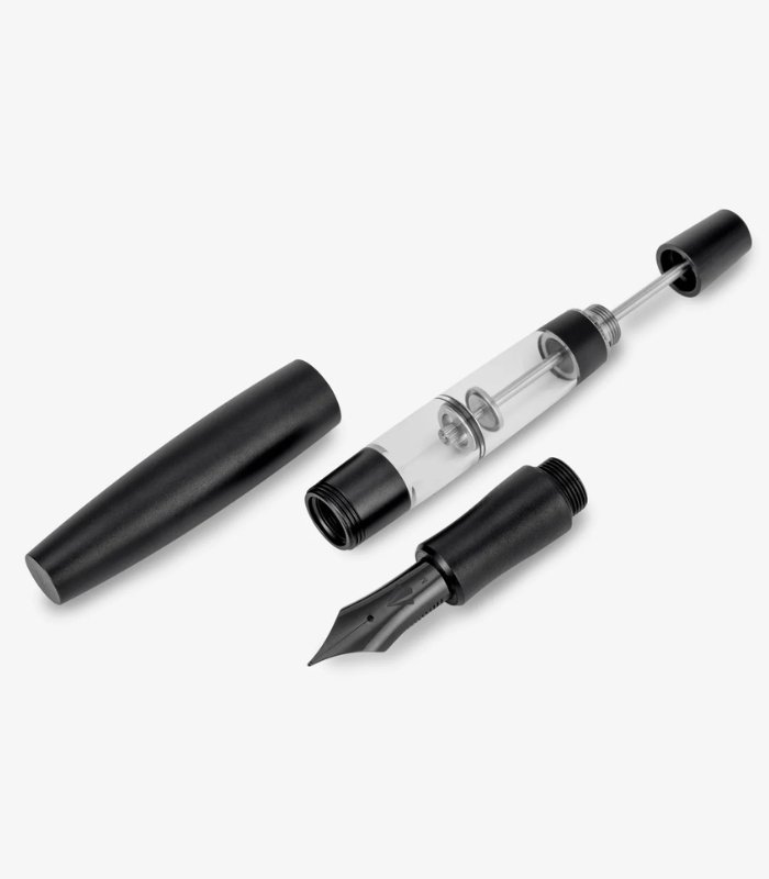 Gravitas Monster Aluminium Black Fountain Pen