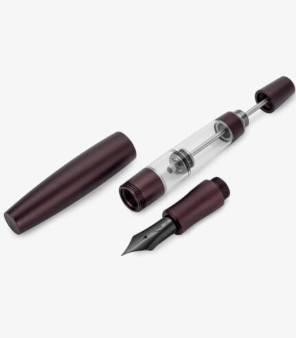 Gravitas Monster Aluminium Cherry Velvet Fountain Pen