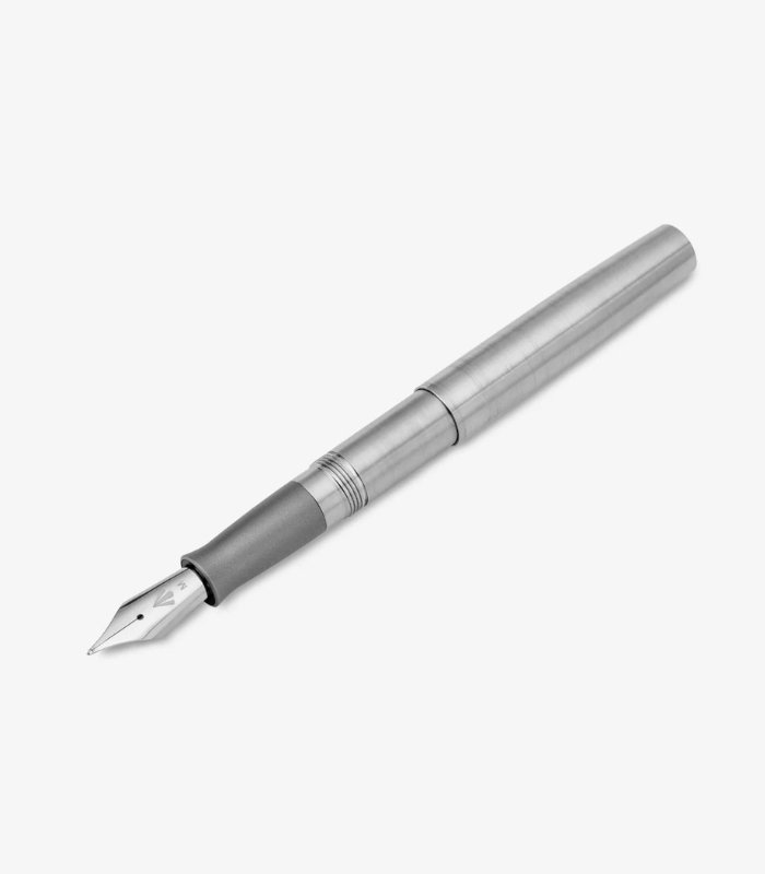 Gravitas Quark Raw Grade 5 Titanium Fountain Pen
