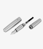 Gravitas Pocket Raw Stainless Steel Fountain Pen