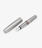Gravitas Pocket Crystallized Titanium Fountain Pen