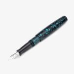 Gravitas Pocket Aluminium Teal Splash Fountain Pen