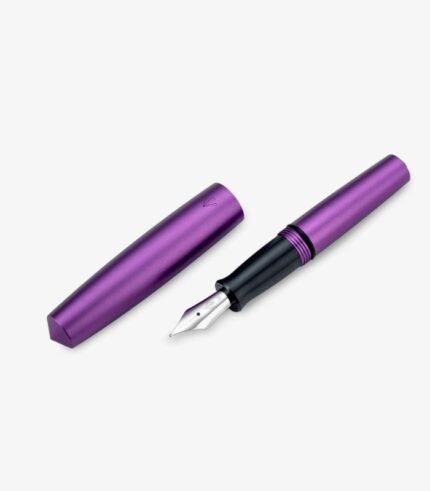 Gravitas Pocket Aluminium Purple Fountain Pen