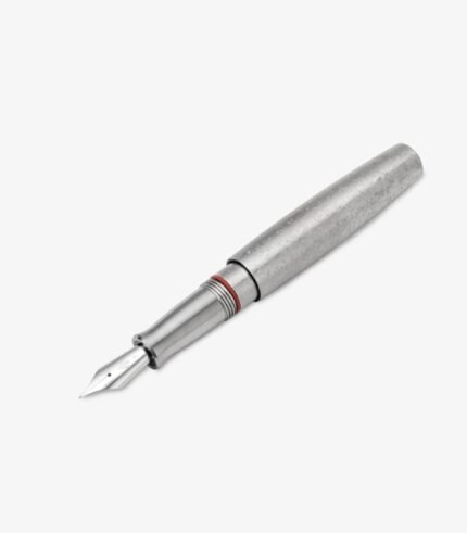Gravitas Pocket Crystallized Titanium Fountain Pen