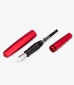 Gravitas Pocket Aluminium Red Fountain Pen - Image 3