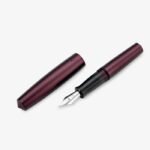 Gravitas Pocket Aluminium Cherry Velvet Fountain Pen