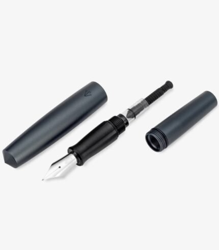 Gravitas Pocket Aluminium Dark Olive Grey Fountain Pen