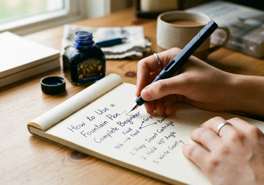 How to Use a Fountain Pen Complete Beginner Guide