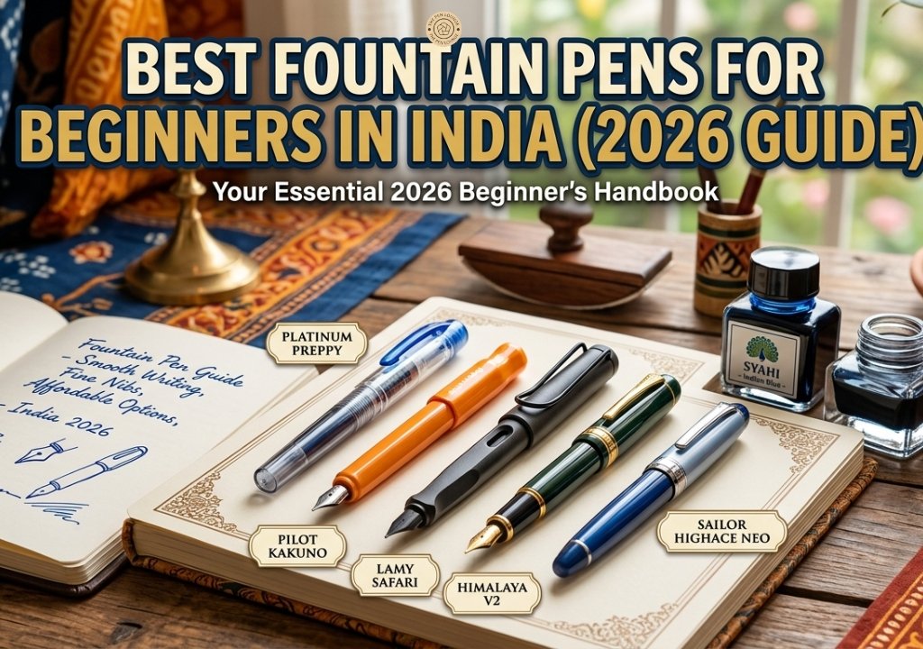 Best Fountain Pens for Beginners in India (2026 Guide)