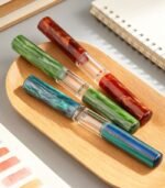 Majohn N15 Double-Ended Mini Fountain Pen Flex Nib & Glass Dip Pen - Image 4
