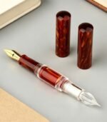 Majohn N15 Double-Ended Mini Fountain Pen Flex Nib & Glass Dip Pen - Image 6