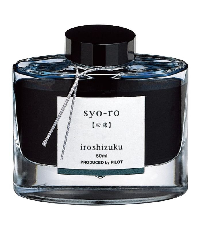 Pilot Iroshizuku Syo-ro Fountain Pen Ink Bottle 50ml (Dew on Pine Tree) Pilot Iroshizuku Syo-ro Fountain Pen Ink Bottle 50ml (Dew on Pine Tree) - Image 1