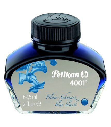 Pelikan 4001 Fountain Pen Ink Bottle (Blue Black - 62.5 ML)