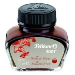Pelikan 4001 Fountain Pen Ink Bottle (Brilliant Brown - 30 ML)