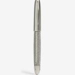 Porsche Design P 3100 Writing Tools Tec Flex Woven Silver Fountain Pen