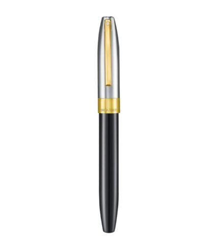 Sheaffer WP37026 Legacy E9065 Bi-Color Black Barrel and Chrome Cap 14K IP Gold Plated Nib and Trims FP