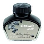Pelikan 4001 Fountain Pen Ink Bottle (Brilliant Black - 62.5 ML)