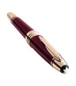 Montblanc John F. Kennedy Special Edition Burgundy & Rose Gold Fountain Pen - Image 7
