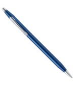 Cross Classic Century Translucent Cobalt Blue with Chrome Trim Refillable Ballpoint Pen – Medium Point, Black Ink, Luxury Gift Box - Image 3