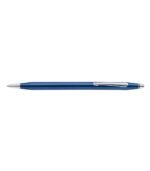 Cross Classic Century Translucent Cobalt Blue with Chrome Trim Refillable Ballpoint Pen – Medium Point, Black Ink, Luxury Gift Box - Image 4