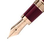 Montblanc John F. Kennedy Special Edition Burgundy & Rose Gold Fountain Pen - Image 3