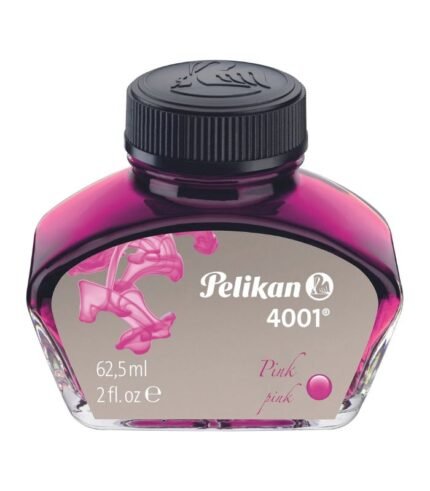 Pelikan 4001 Fountain Pen Ink Bottle (Pink - 62.5 ML)