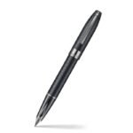 Sheaffer Legacy E9066 Chevron Matte Black with IP Gun Metal Nib and Trims Fountain Pen WP37030