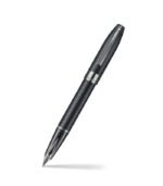 Sheaffer Legacy E9066 Chevron Matte Black with IP Gun Metal Nib and Trims Fountain Pen WP37030