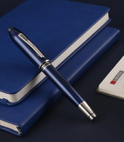 Cross Peerless Rollerball Pen Cobalt 125 Blue CT – Premium Luxury Writing Instrument