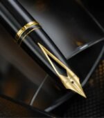 Sheaffer WP37026 Legacy E9065 Bi-Color Black Barrel and Chrome Cap 14K IP Gold Plated Nib and Trims FP - Image 5