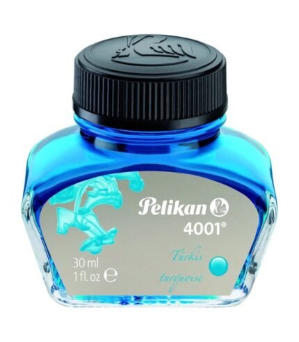 Pelikan 4001 Fountain Pen Ink Bottle (Turquoise - 30 ML)