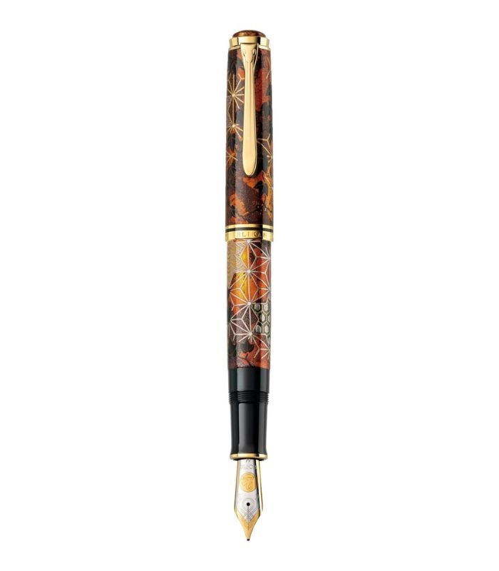 Pelikan Souveran M1000 Maki-E Ivy & Komon Fountain Pen (Limited Edition) Pelikan Souveran M1000 Maki-E Ivy & Komon Limited Edition Fountain Pen India - Image 1