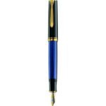 Pelikan M800 Fountain Pen  Black Blue GT