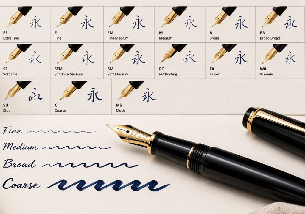 Pilot Custom 742 Nib Guide: Understanding the Coarse (C) Nib and Every Pilot Nib Type