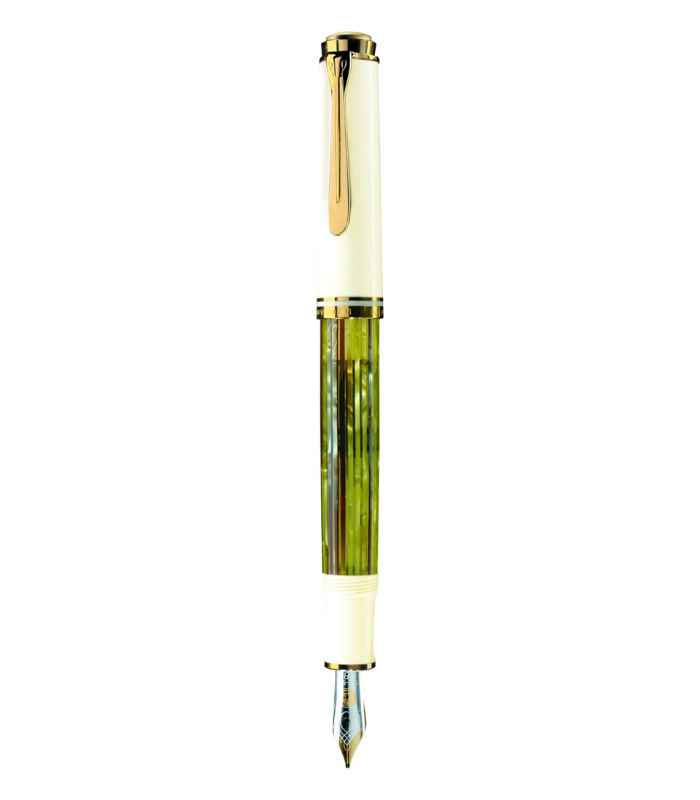 Untitled design Pelikan Souveran M400 White Tortoiseshell Fountain Pen - Image 1