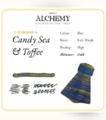 Alchemy Stardust Candy Sea and Toffee Fountain Pen Ink - 45 ml - Image 3