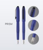 Cross Prism Fountain Pen – Deep Sea Blue Resin - Image 2