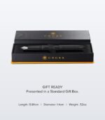 Cross Prism Fountain Pen – Obsidian Black Resin - Image 3