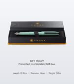 Cross Prism Fountain Pen – Seafoam Resin - Image 3